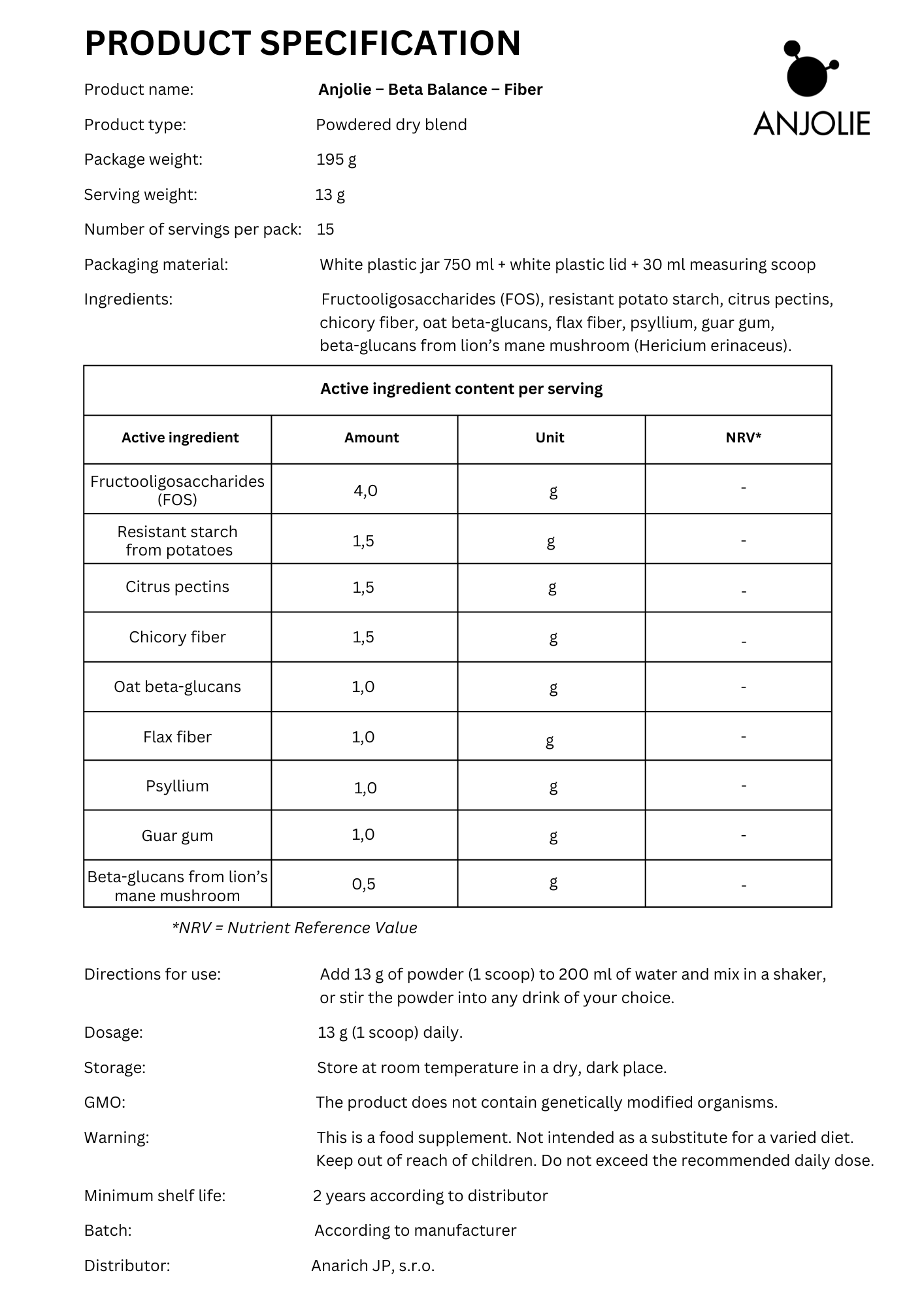 AJ Beta Balance